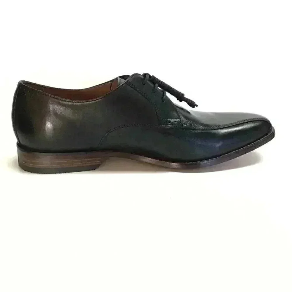 Bostonian Narrate Walk Mens 13 D Oxford Dress Shoes Black Leather Lace Up NEW